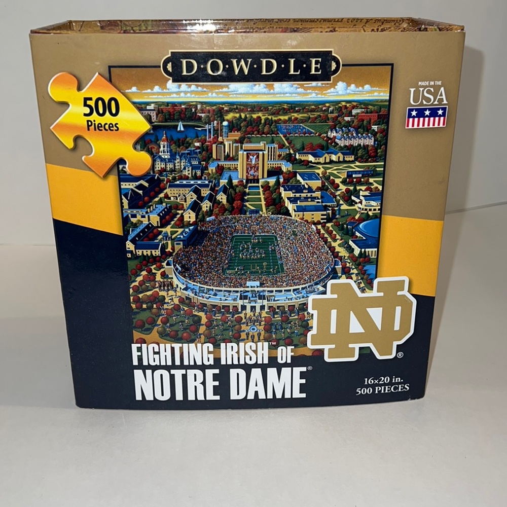 DOWDLE Fighting Irish of Notre Dame Puzzle